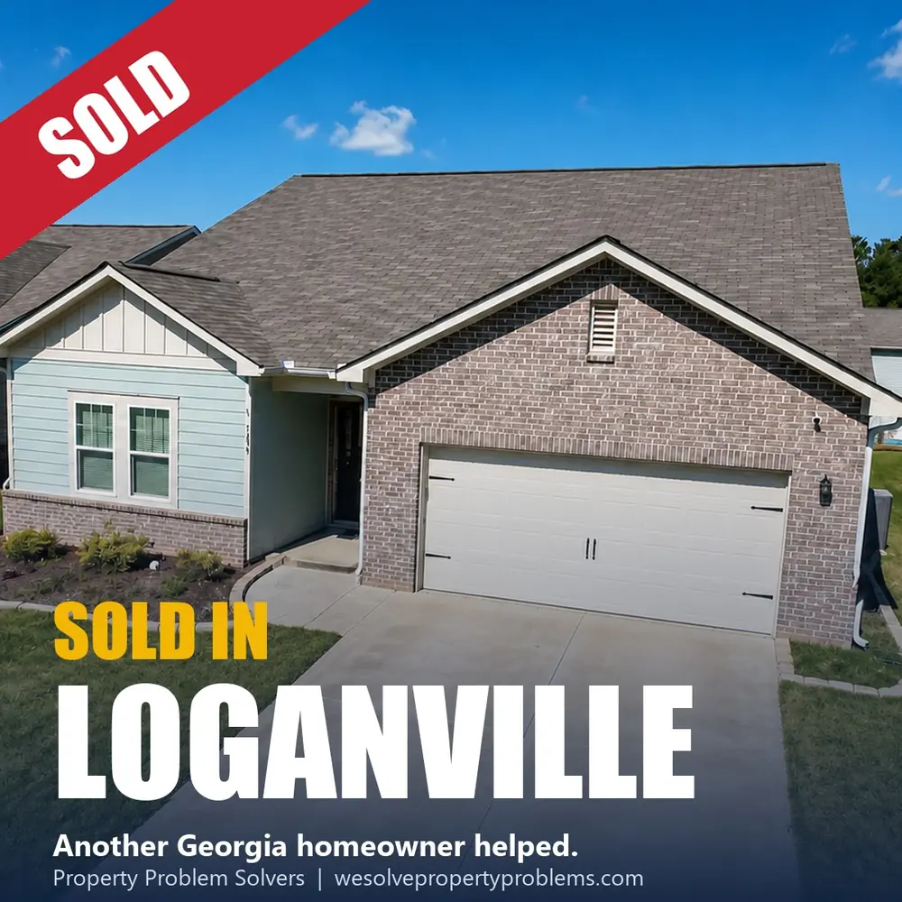 House in Loganville, Georgia sold as-is to Property Problem Solvers